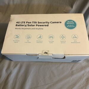 4G LTE Security Camera Battery/Solar Powered